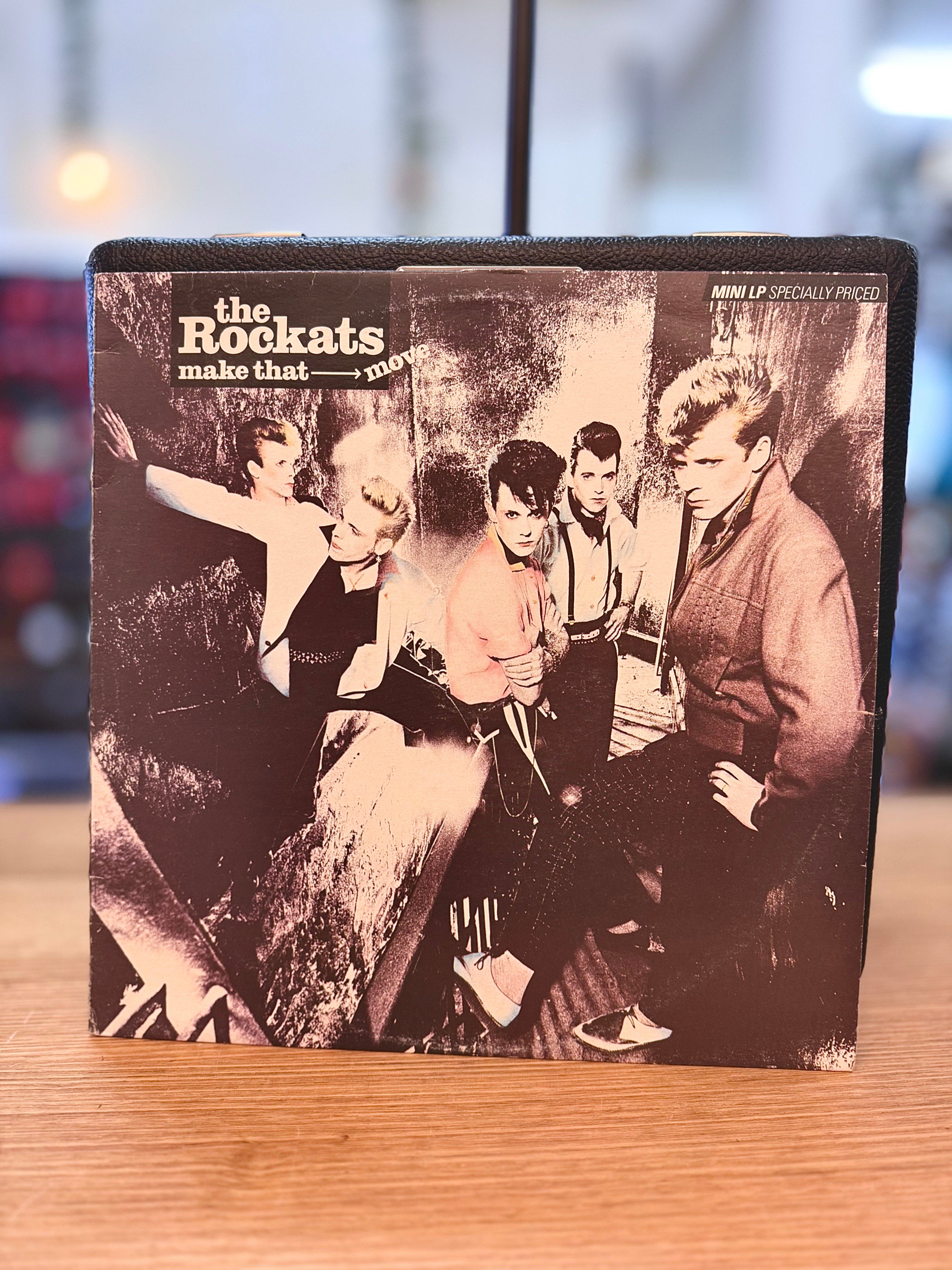 The Rockats | Make That Move Mini LP | 1983 Australian Pressing | Vintage Vinyl The Rockats | Make That Move Mini LP | 1983 Australian Pressing | Vintage Vinyl